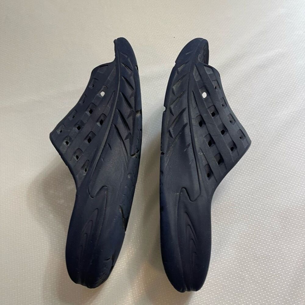 Hoka One One Ora Recovery Navy Blue Sandals Slides Size 13M - Picture 13 of 16